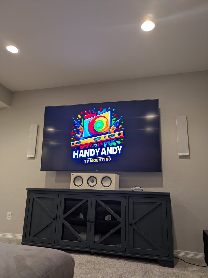 Houston TV mounting installation
