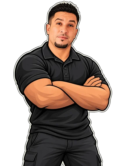 Illustration of Zach, Handy Andy TV mounting technician in Austin